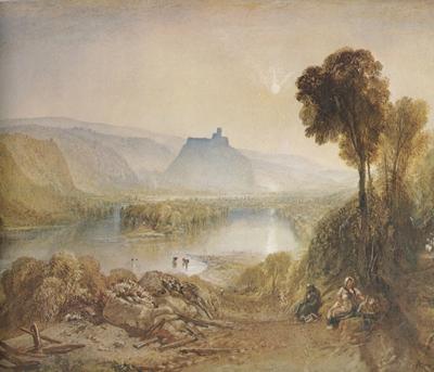 Joseph Mallord William Turner Prudhoe Castle,Northumberland (mk31) oil painting picture